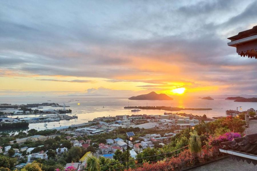 Blue Hill Seychelles Sunset
